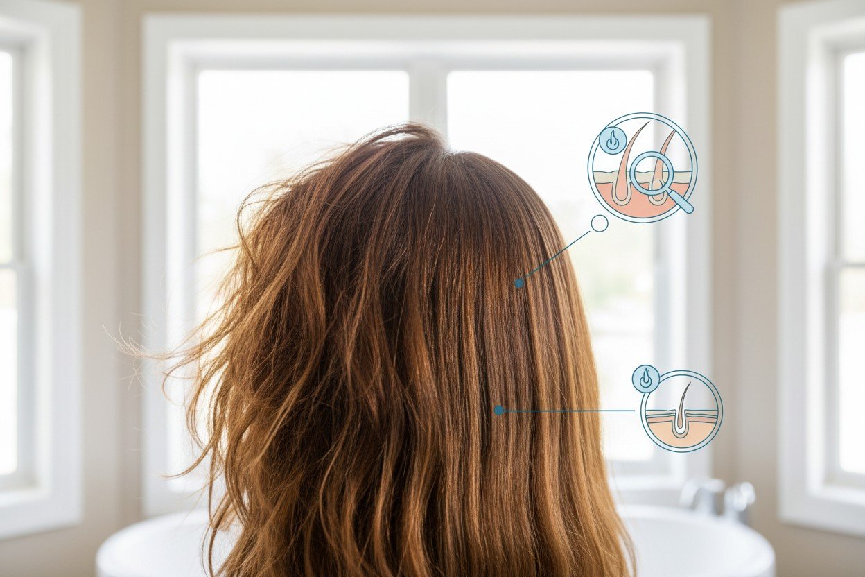 Dlaczego włosy się puszą — przyczyny puszenia się włosów