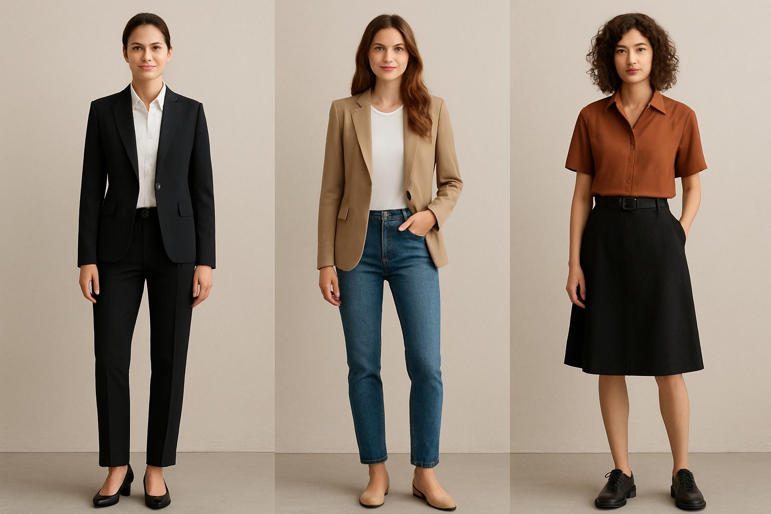 Najlepsze stylizacje do pracy. 1. Zrozumienie kodu ubioru: od formalnego biura po kreatywne środowisko Najlepsze stylizacje do pracy. 1. Zrozumienie kodu ubioru: od formalnego biura po kreatywne środowisko