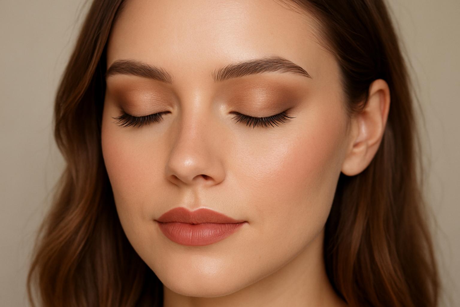 Jak wykonać makijaż w stylu latte makeup?. Jak wykonać makijaż w stylu latte makeup?: oczy, policzki i usta w jednej historii Jak wykonać makijaż w stylu latte makeup?. Jak wykonać makijaż w stylu latte makeup?: oczy, policzki i usta w jednej historii